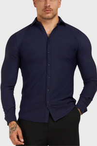 CAMISA SOCIAL MALHA GELADA ZIOL