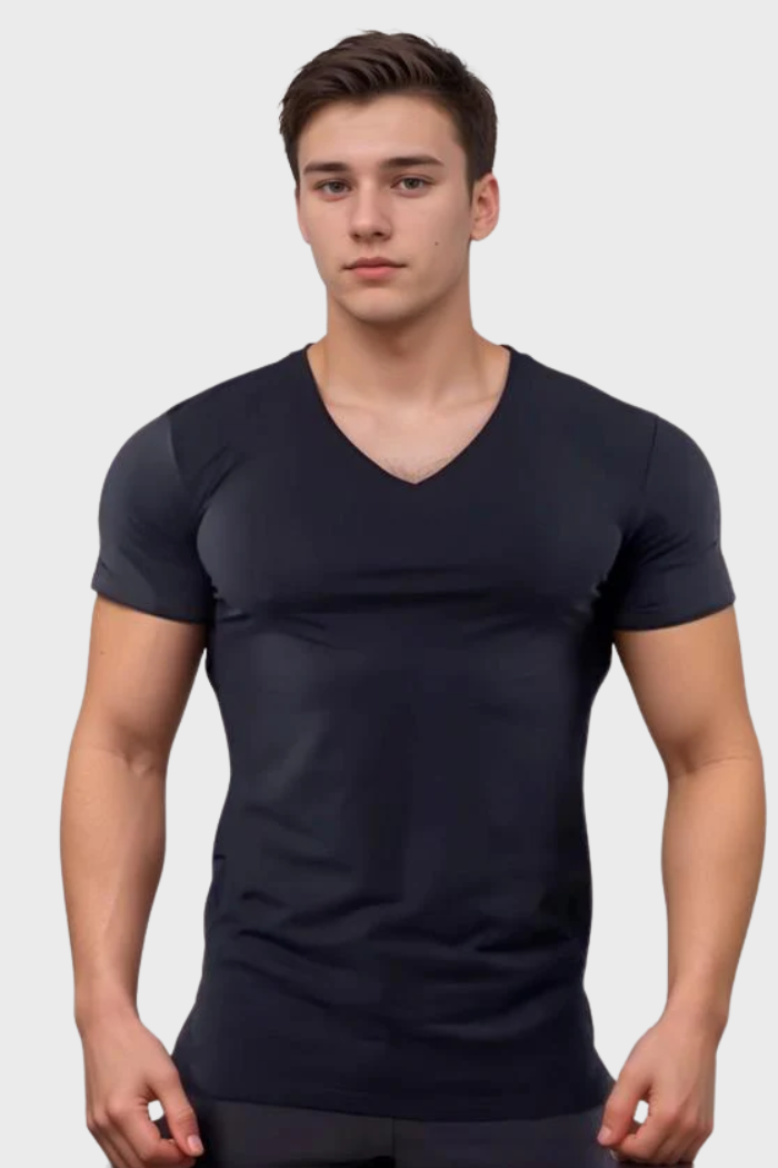 CAMISETA ZIOL GOLA EM V