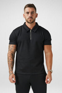 CAMISA POLO ZIOL COM ZIPER