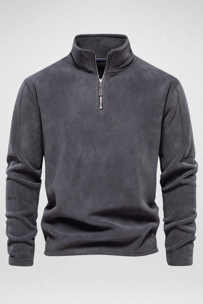 SUETER TURTLENECK COM ZIPER
