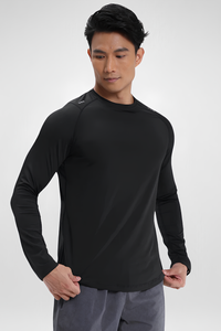 CAMISETA MASCULINA ESPORTIVA MANGA LONGA