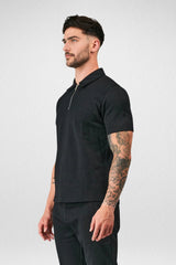 CAMISA POLO ZIOL COM ZIPER