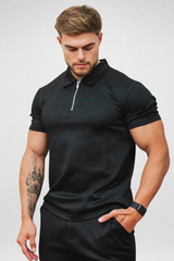 CAMISA POLO ZIOL COM ZIPER