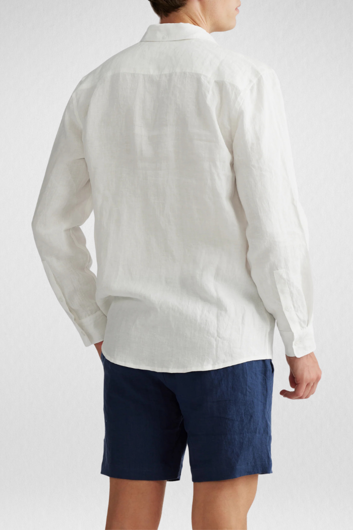 CAMISA LINHO MASCULINO MANGA LONGA
