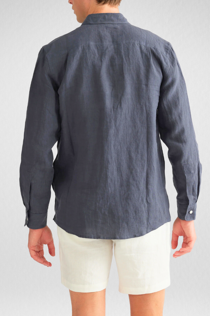 CAMISA LINHO MASCULINO MANGA LONGA