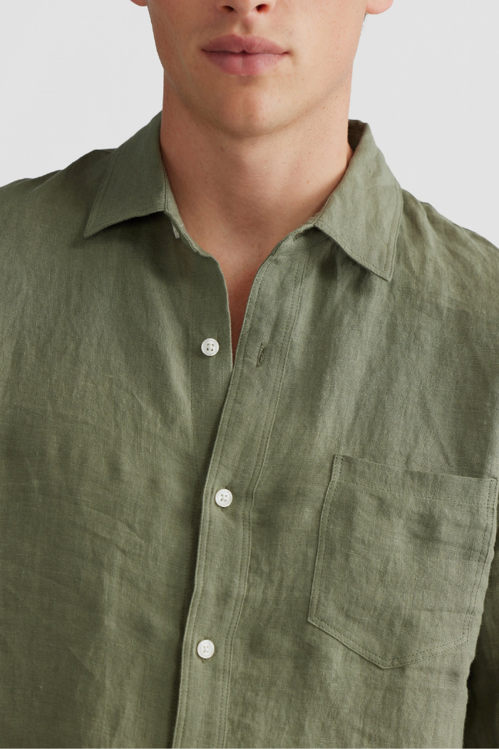 CAMISA LINHO MASCULINO MANGA LONGA